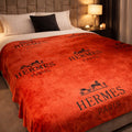 PLAID HERMÈS ORANGE